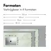 Groen - Marmer - Aders Muismat XXL klein 681 -sfeer5