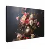 Stilleven - Bloemen - Rozen - Boeket - Vaas canvas 2cm klein -z3d