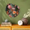 Dahlia - Bloemen - Patroon Wandcirkel Organisch Forex 3mm klein 629 -sfeer2