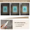 Octopus - Blauw - Gezicht Light Box met kabel klein -USP_dimbaarNL