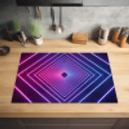 Driedimensionaal - Tunnel - Ruimte Inductie beschermer vinyl 3mm klein -sfeer5