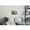 Wereldkaart - Gebroken tegels - Mozaïek Muursticker klein -slaapkamer