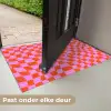 Blokken - Roze - Rood - Patroon Deurmat klein 898 -USP_NL