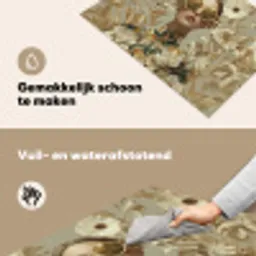 Vrouw - Bloemen - Zonnebril - Wit Inductie beschemer met haakjes klein -ky-schoon-nl
