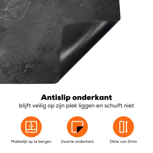 Vergrijzing van de Tijd Inductie beschermer vinyl 3mm klein -zzzzzzz-td-onderkant