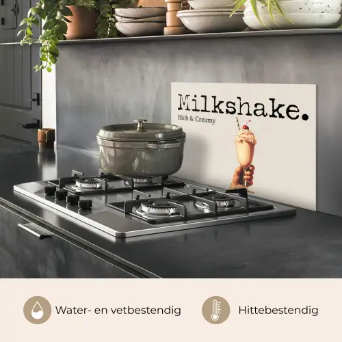 Milkshake - Kers - Rietje keuken achterwand spatscherm klein -usp_NL