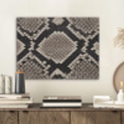 Slangenleer - Patroon - Beige PET vilt klein -sfeer1