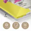 Buste - Slangen - Geel plexiglas 5mm klein -sfeer2