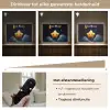Ster - Gezichtje - Nacht - Wolken Light Box met batterij (Wandlamp kind) middel -USP_dimbaarNL