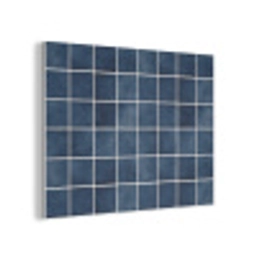 Tegel - Modern - Blauw PET vilt klein 837 -3d