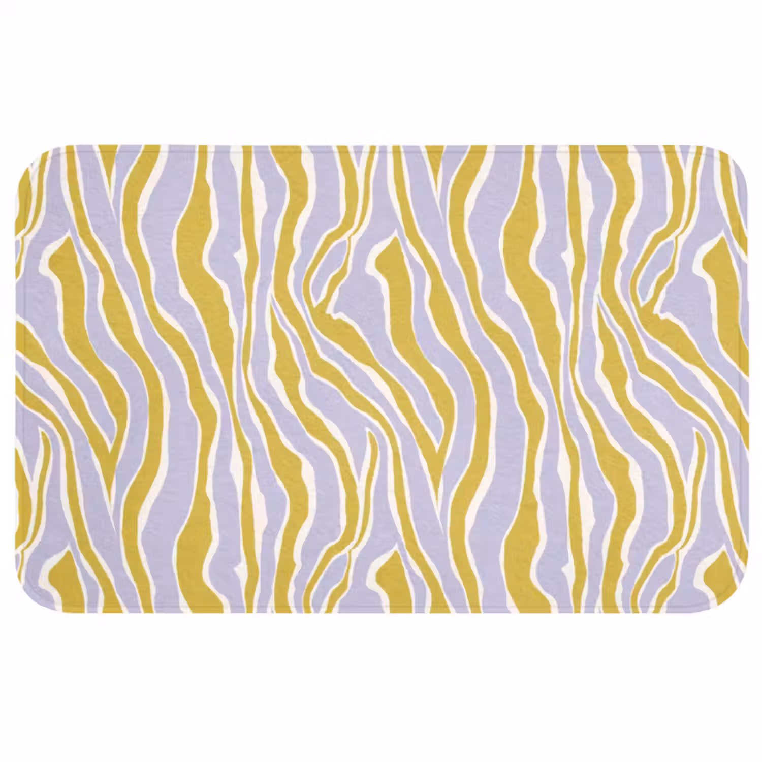 Wc Mat - Zebra - Modern - Meerkleurig