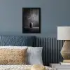 Takken - Vaas - Bolletjes - Wit fotolijst zwart zonder passe partout klein -sfeer3