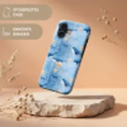 Walvissen - Oceaan - Blauw Toughcase MagSafe Apple iPhone 17 klein 1017 -USP_RandenV_DE
