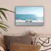 Zee - Koffiekopjes - Zomers canvas 2cm klein -sfeer1