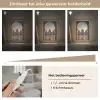 Zonsopkomst - Witte koepels - Plein - Moskee Light Box met kabel (Tafellamp) klein -USP_dimbaarNL
