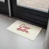 Ciao bella - Rood - Wit - Minimalistisch Deurmat klein -sfeer2