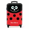 Lilly lieveheersbeestje NBS - Handbagage koffer - Kinderen Unisex middel -productfoto_recht