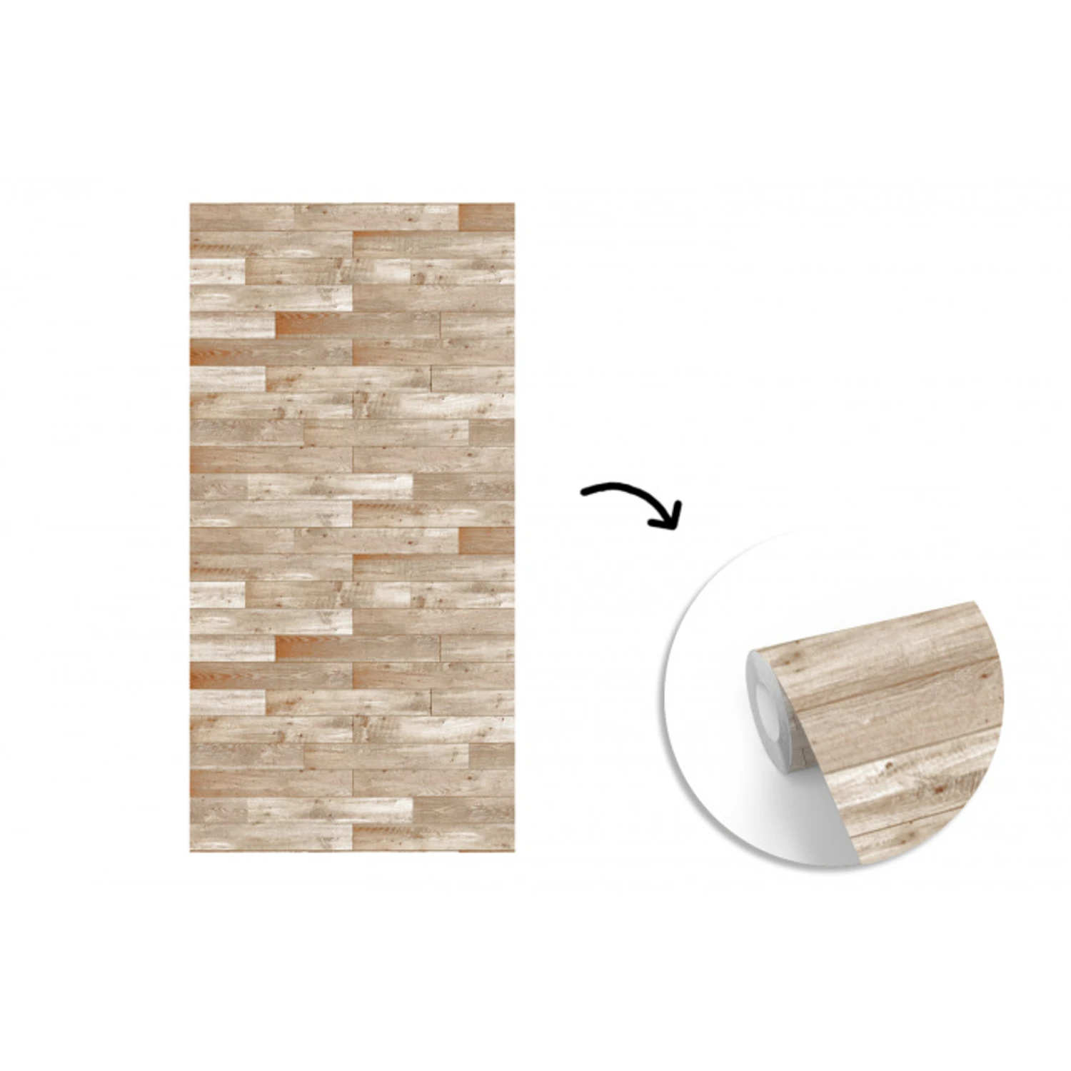 Patroon - Parket - Patronen fotobehang vinyl groot 64 -3d