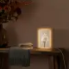 IJs - Softijs - Romig - Hoorntje - Beige Light Box met kabel (Tafellamp) klein -sfeer4