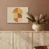 Cirkels - Geel - Minimalistisch PET vilt klein -sfeer4