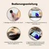 Today is a good day - Blauw - Schaduw Inductie beschemer met haakjes klein -ky-gebruik-de