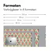 Barok - Retro - Kleurrijk Muismat XXL klein 681 -sfeer5