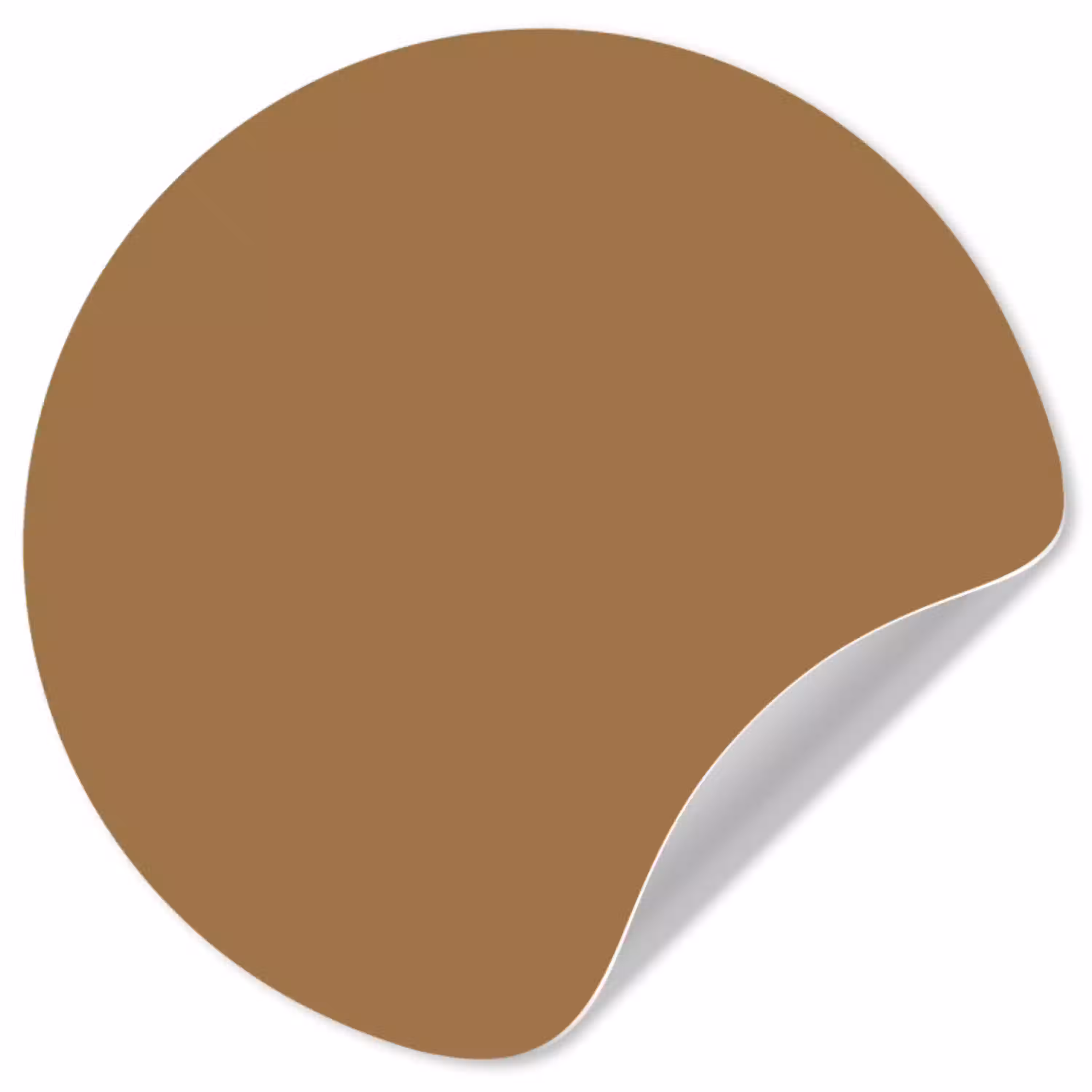 Sahara - Earth - Oranje Wandcirkel behangsticker klein 186 -3d