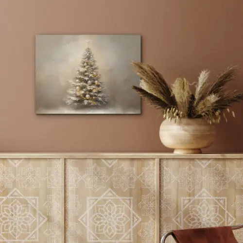 Kerst - kerstboom - Sneeuw - Art PET vilt klein -sfeer4
