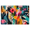 Schilderij - Abstract - Bloemen - Roze Placemat vinyl groot -zzsfeer1_Kitchenyeah-website