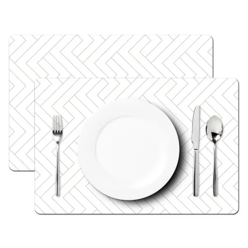 Grafisch - Patroon - Modern -  Schuin Placemat vinyl groot 368 -zzsfeer2_Kitchenyeah-website