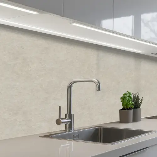 Steen - Beton - Patronen keuken achterwand 2 middel 871 -3d_schuin