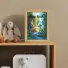 Schildpad - Dino - Jungle - Waterval Light Box met kabel (Kinderlampje) klein -sfeer2_kind