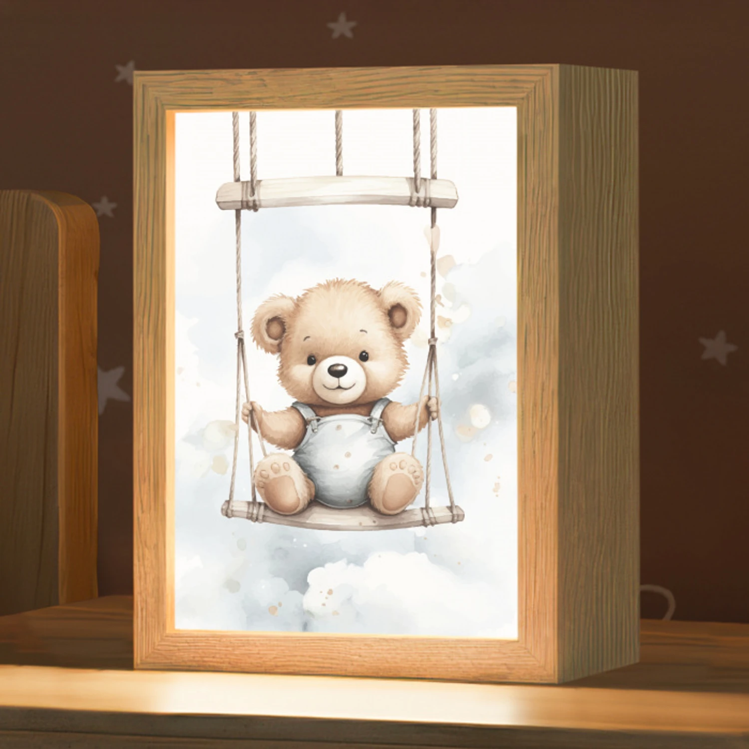 Beer - Baby - Dier - Kinderen Light Box met kabel klein -zzz_3d_website