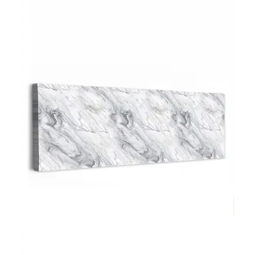 Wervelende - Grijsstructuur - Marmer - Wit canvas 2cm klein 828 -z3d