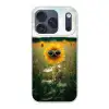 Zonnebloem - Veld - Zonnebril Telefoonhoesje iPhone 17 Pro klein -3d