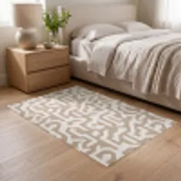 Modern - Abstract - Beige Vloerkleed Rechthoek klein 1091 -atmosphere_sfeer3_global