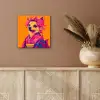 Kimono - Hondje - Bloemenkroon - Oranje aluminium wit klein -sfeer4
