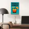 Illustratie - Tequila - Glas - Blauw aluminium wit klein -sfeer5