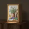 Lavendel - Brood - Stilleven Light Box met kabel (Tafellamp) klein -z3d_website