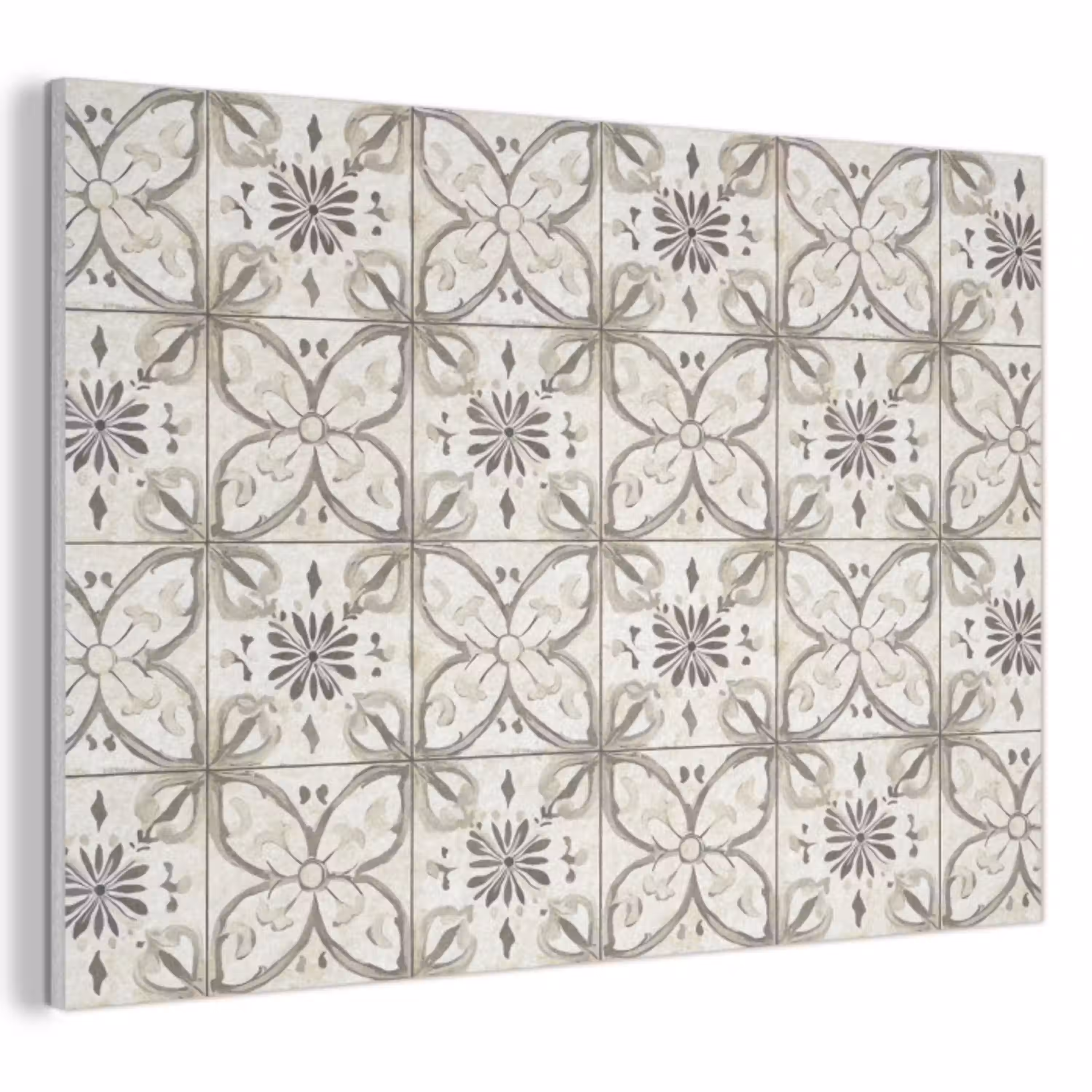 Antiek - Tegel - Beige PET vilt klein 837 -3d