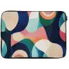 Abstract - Blauw - Roze laptophoes neopreen klein -zkaufland3dotto