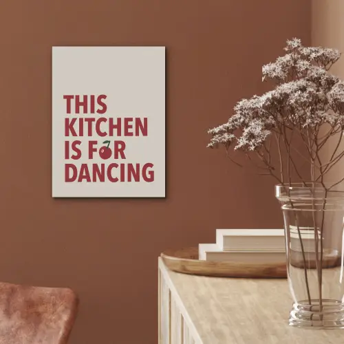 Rood - Quote - Kersen PET vilt klein -sfeer4
