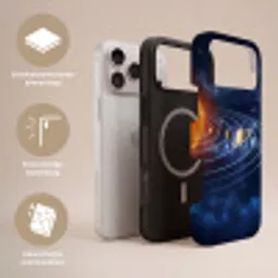 Ruimte - Zonnestelsel - Blauw Toughcase MagSafe Apple iPhone 17 Pro Max klein -USP_Lagen_NL