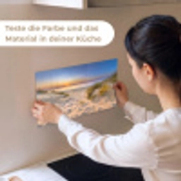 Duin - Zonsondergang - Horizon - Strand - Gras keuken achterwand sample klein -USP_sampleDE