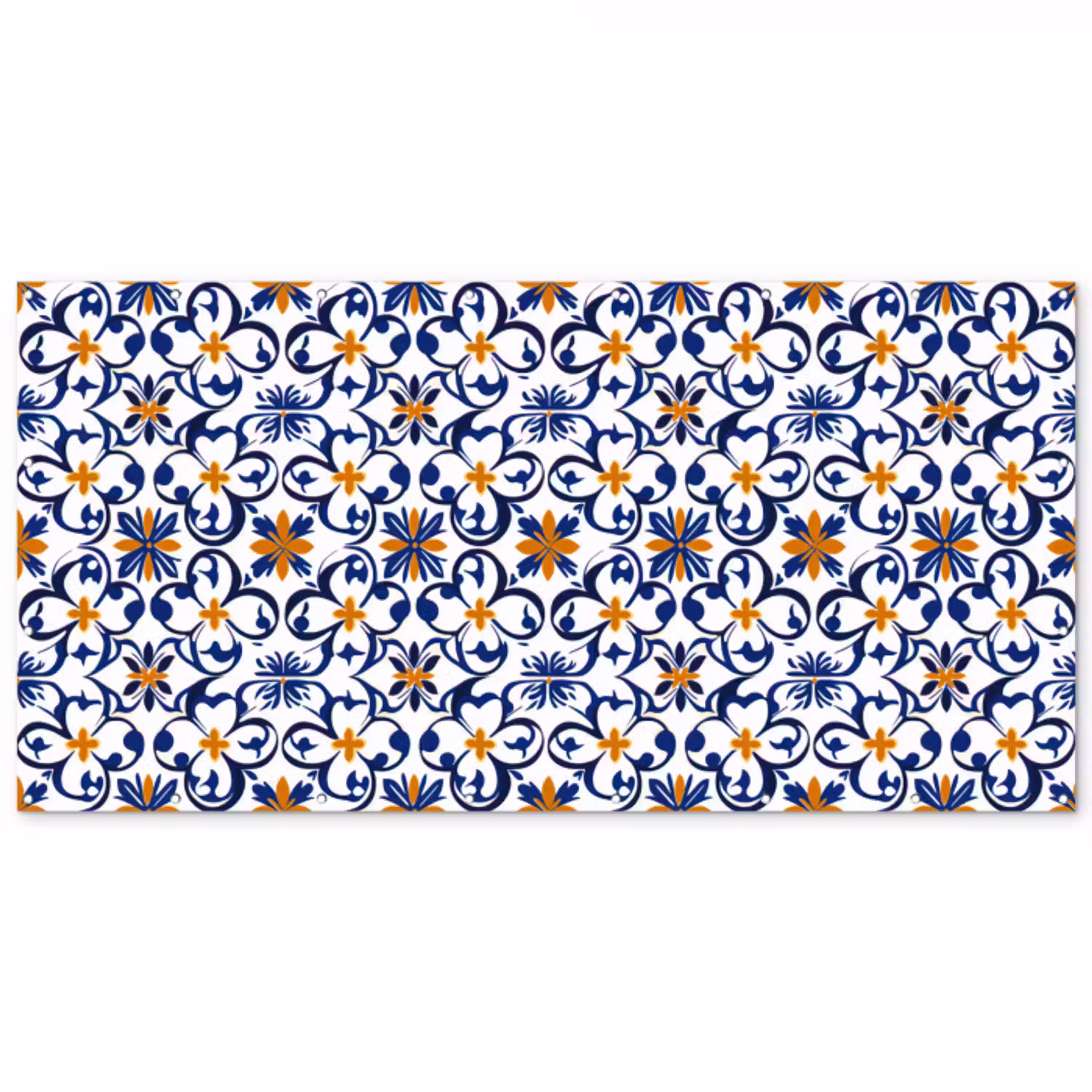 Patroon - Modern - Kleurrijk Balkonbeschermer Duitsland klein 596 -zz_3d