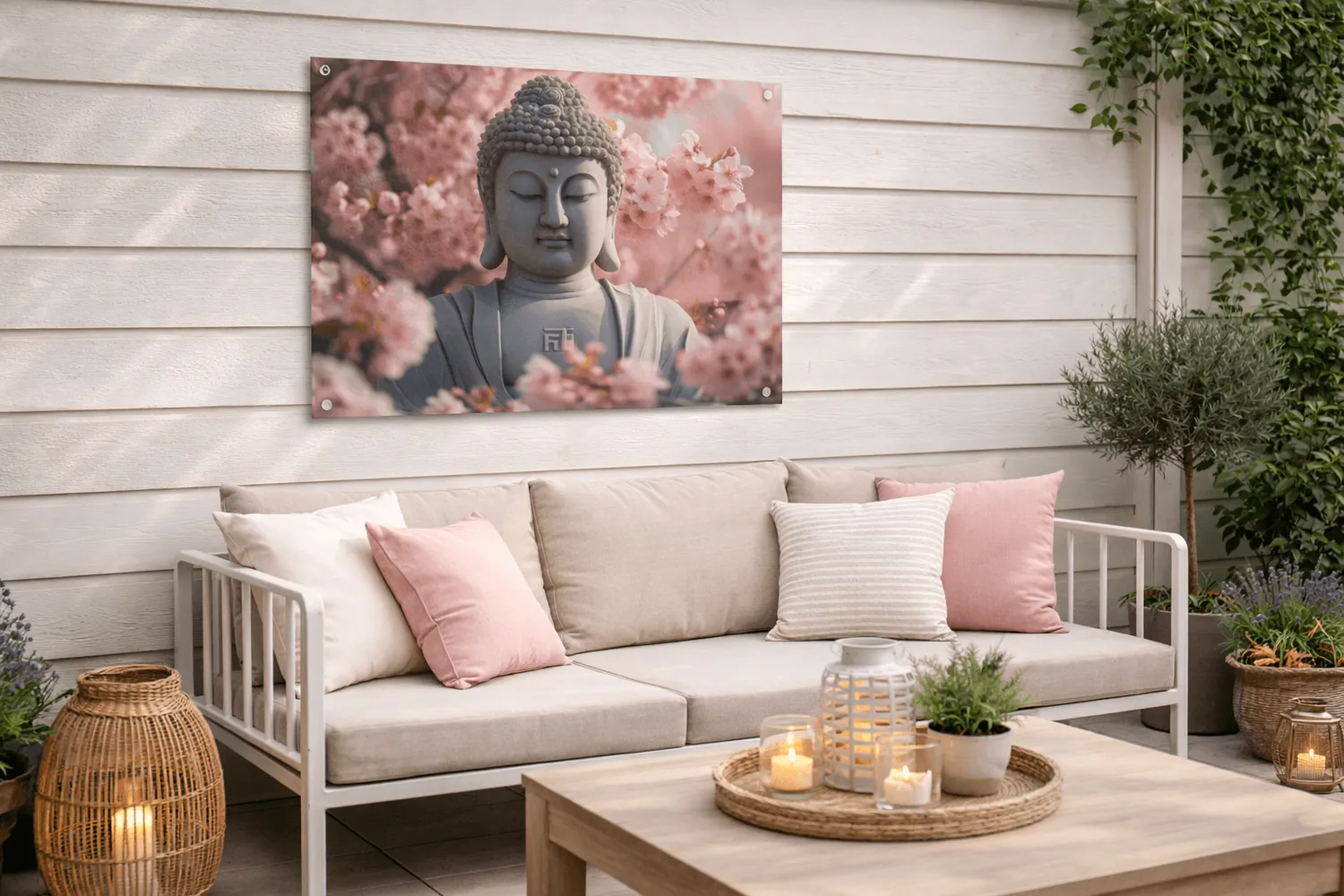 Tuinposter boeddha
