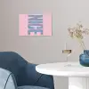 Nice - Paars - Roze poster papier klein -sfeer3