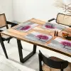 Boom - Natuur - Roze - Zwart wit Placemat vinyl groot -zzsfeer4_Kitchenyeah-website