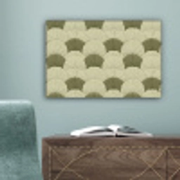 Bladeren - Structuur - Groen canvas 2cm klein 34 -sfeer4