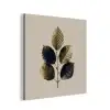 Beukenbladeren - Bruin - Groen - neutraal aluminium wit klein -3d